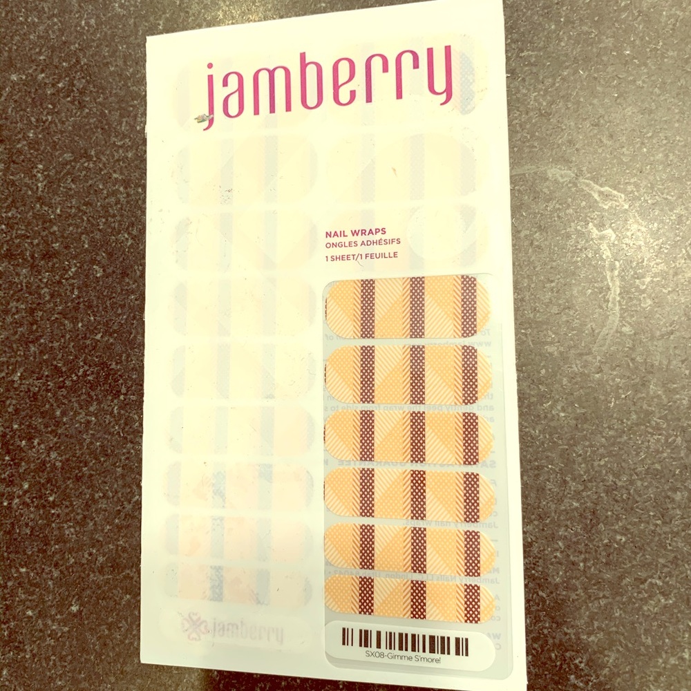 Jamberry Full Sheet - Gimme S’more!